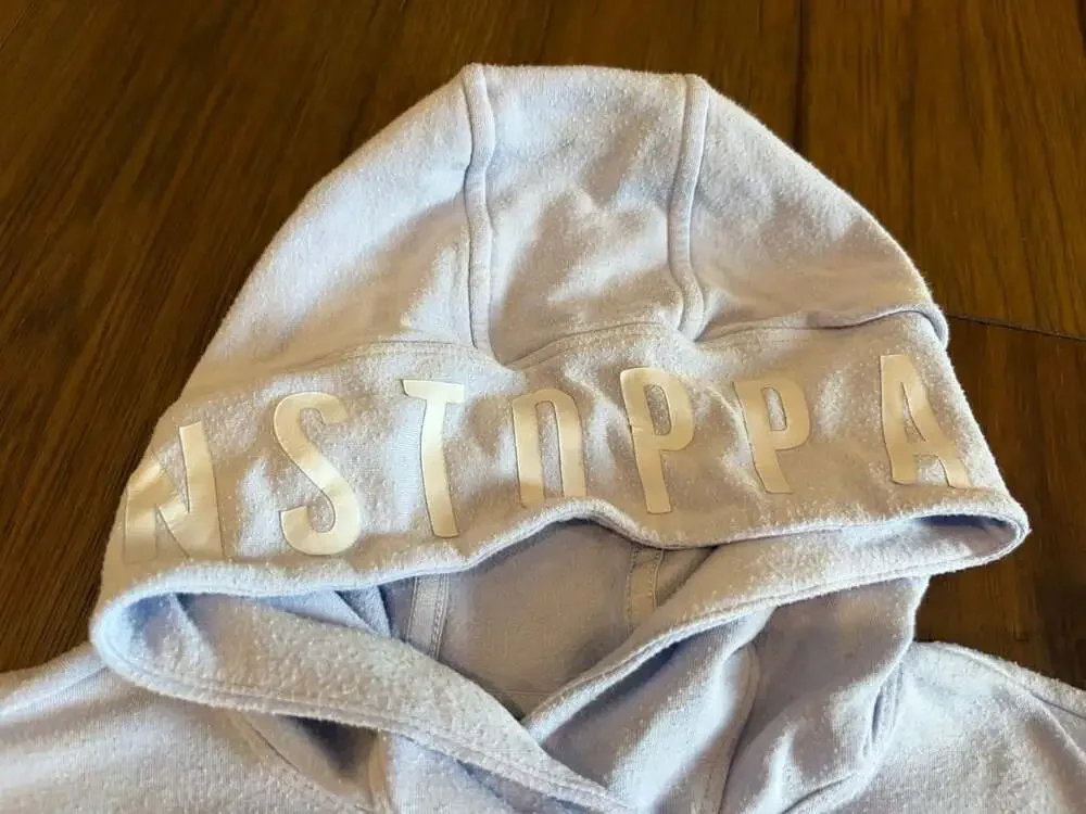 Athleta Girl Hoodie Size L/12 Light Purple Unstoppable